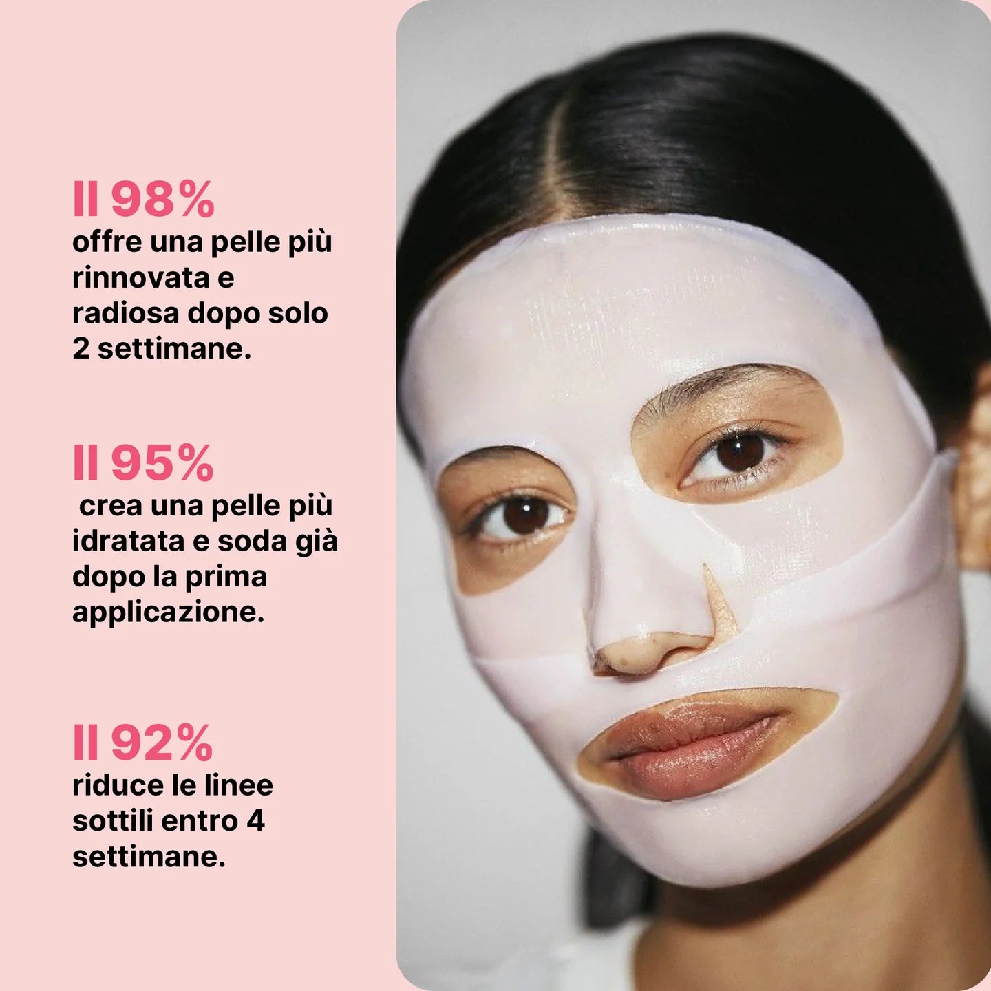 Maschera al Bio-Collagene By WowSkin -Set 5 maschere+5 maschere omaggio-